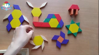 Wooden toys help kids intelligent