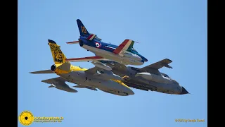 Italian Air Force Centenary Airshow  Highlights [F-104, G.91, Heritage Formations, Cockpit Videos]