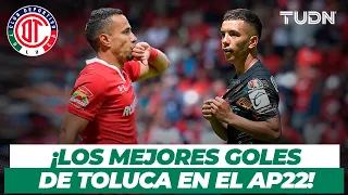 ¡ENDIABLADOS! Los grandes goles que pusieron al Toluca en la Final del Apertura 2022 I TUDN