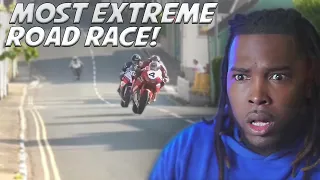 American Reacts To the Most EXTREME Road Race! Isle Of Man TT!