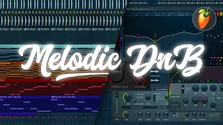 MELODIC DnB in FL STUDIO with STOCK Plug-Ins! (w/ Free FLP download)