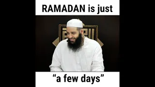 Ramadan is just “a few days” | Abu Bakr Zoud