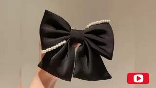 Amazing DIY BOW for your baby girl #babygirl  #babytailor