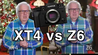 Nikon Z6 vs Fuji XT4 - Color and Focus Compare