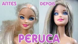 Como fazer Peruca para Barbies/Bonecas | Tutorial