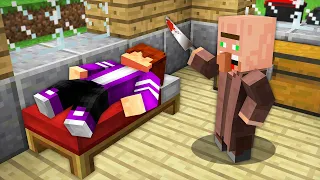 ЭТОТ ЖИТЕЛЬ СОШЁЛ С УМА В МАЙНКРАФТ 100% троллинг ловушка minecraft