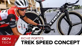 Richie Porte's Trek Speed Concept Time Trial Bike