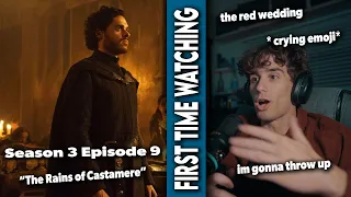 im gonna throw up GoT Season 3 Episode 9 Reaction "The Rains of Castamere"