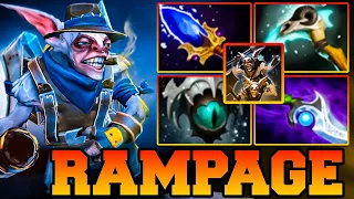 Meepo Dota 2 Rampage 7.33 New Meta Pro Gameplay Guide Build Mid Lane