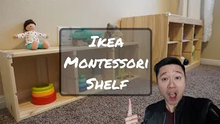 Affordable Montessori Toy Shelf