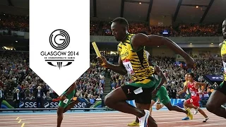 Usain Bolt's 4 x 100 Heat | Unmissable Moments