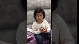 Baby Girl funny conversation in Funny kids videos