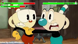 The Cuphead Show! (2022) Baby Bottle with healthbars