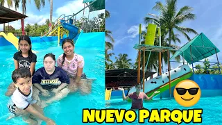 FUIMOS A UN NUEVO PARQUE EN NUESTRO CANTÓN con MIS HERMANITOS Y CHOL🏝️🌊☀️