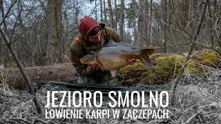 JEZIORO SMOLNO - JAK ŁOWIĆ KARPIE W ZACZEPACH?