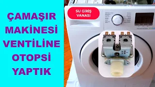 Çamaşır Makinesi Ventili İçinde Bulunan Parçalar