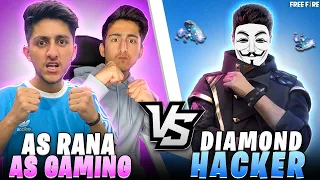 Diamond Hacker Challenge Me For 1 Vs 2 Clash Squad 1 Lakh Rupees Challenge - Garena Free Fire