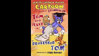 Professor Tom (1948) Original Titles! Recreated Title!