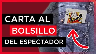 CARTA al BOLSILLO del Espectador - Truco de magia con cartas