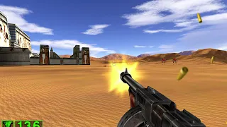 Serious Sam: First Encounter, Serious Mode Playthrough - Lvl 7, Dunes, Complete