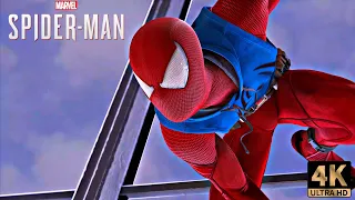 Spider-Man VS Kingpin with the Scarlet Spider Suit | Marvel's Spider-Man Remastered (4K 60FPS)