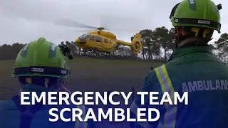 The Team Respond To A Head-On Collision | Paramedics On Scene | BBC Scotland