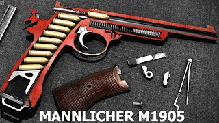 How a Mannlicher M1905 Pistol Works
