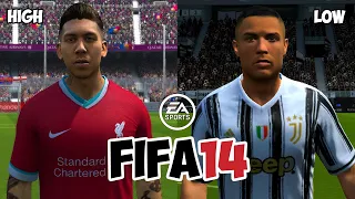 FIFA 14 | PC vs Old Laptop | 60 FPS vs 30 FPS | Gameplay and Graphics Comparison