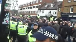 Millwall Fans Arrive At Tottenham   FA Cup Quarter Final 2017   Youtube