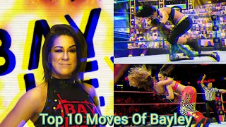 Top 10 Moves Of Bayley