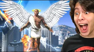 FRANKLIN GANHOU ASAS DE ANJO NO GTA 5!