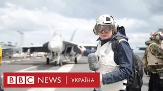 Авіаносці США стримують Росію у Чорному морі. ВІдео з борту корабля