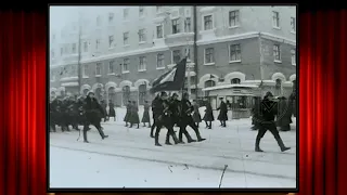 "Парад" в сєвєроморську 7 листопада 1970 року. Ексклюзивна кінохроніка.