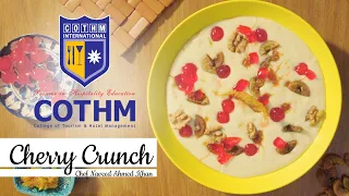 Eid Special Cherry Crunch by Chef Naveed Ahmed Khan - Cook with Professionals Series- Episode 9