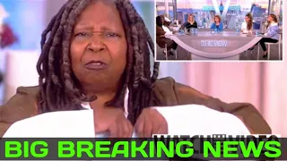 SHE'S HAD IT! Whoopi Goldberg of The View angrily tears up her notes and yells "Raise her salary!"