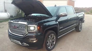 Repairable Salvage 2017 GMC Sierra denali ultimate package 6.2 4x4