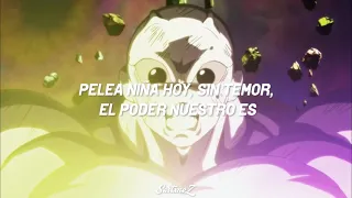 El Poder Nuestro Es - Adrian Barba // Letra // Dragon Ball AMV