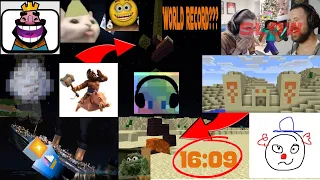 Minecraft Pre 1.8 WORLD RECORD 16:09