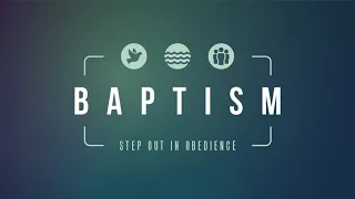 Palm Sunday Baptisms - 6pm (March 24, 2024)