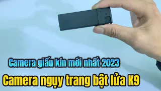 Camera siêu nhỏ ngụy trang Bật lửa K9 - Camera giấu kín mới nhất 2023 - kết nối từ xa