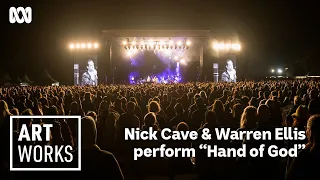 Nick Cave & Warren Ellis perform "Hand of God" - Live at Hanging Rock | Art Works