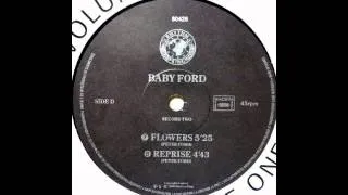 Acid House 80s* Baby Ford - flowers