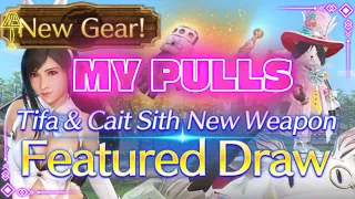 Tifa & Cait Sith Banner Pulls! FF7 Ever Crisis