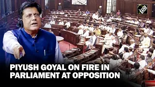 “What is it they are trying to hide…?” Piyush Goyal on continuous logjam in Parliament over Manipur