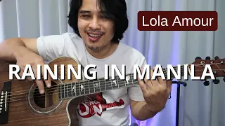 Raining in Manila guitar tutorial - song by Lola Amour