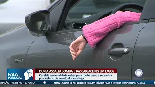 Dupla assalta bomba e faz carjacking em Lagos