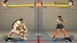 USF4 Ranked Match - E Honda VS Sakura -67