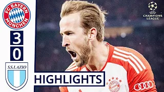 Bayern Munich vs Lazio (3-0) Extended HIGHLIGHTS: Harry Kane & Muller GOALS!