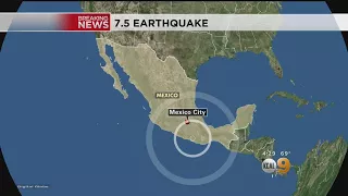 Magnitude-7.5 Earthquake Slams South, Central Mexico