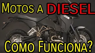 Motos/ Motores a Diesel, como funcionam? Por que não é comum? Elas valem a pena? #diesel #motos